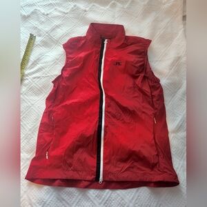 J.Lindeberg Vibrant Red Vest